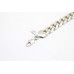 Bracelet Antique Silver Solid Unisex Men Handmade Heavy Gift 10.1" inches D741